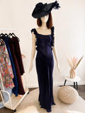 Robe saphir- topshop- taille 38- dos nu