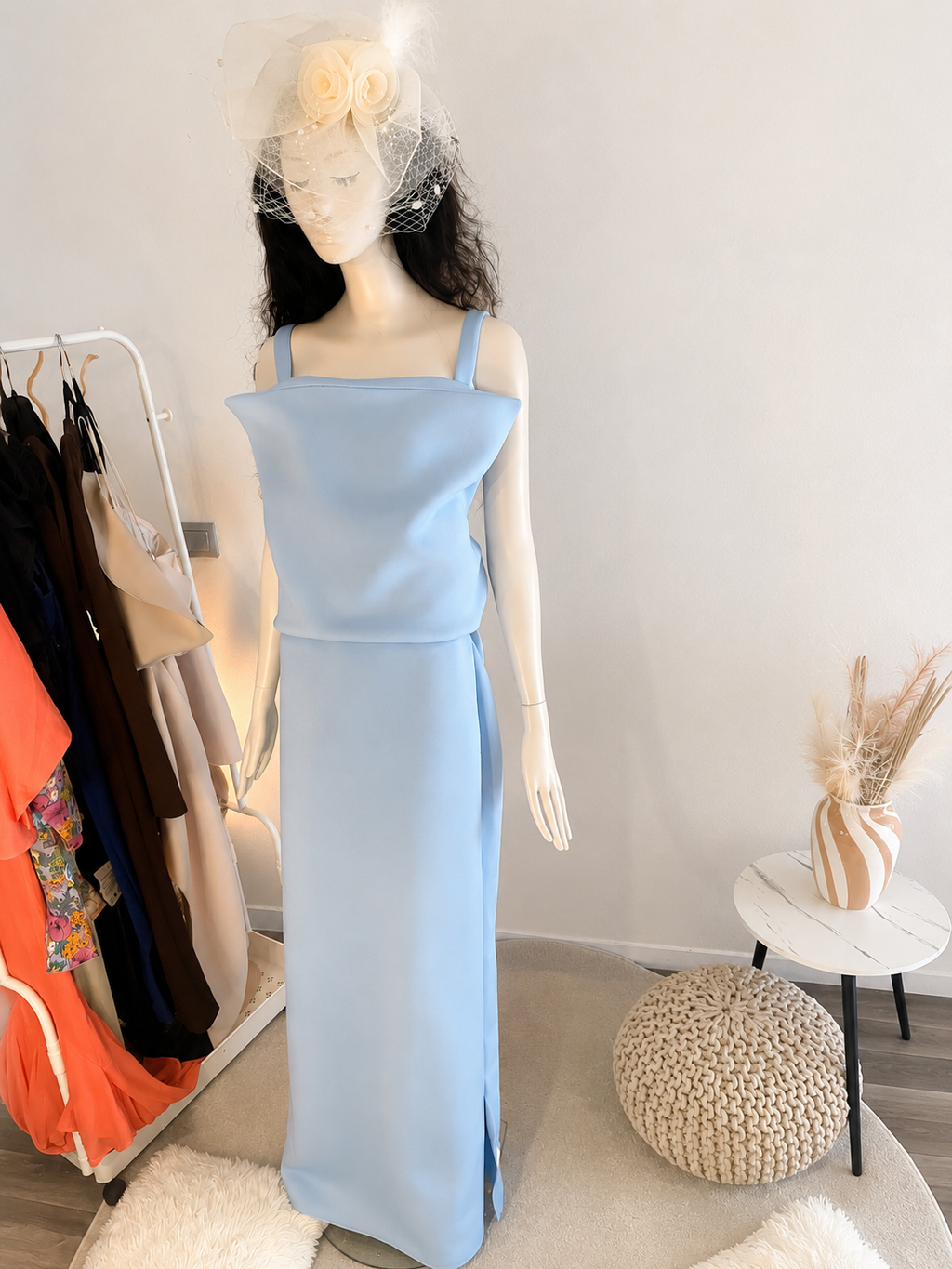 Robe Azur- Asos design- taille 46- dos nu