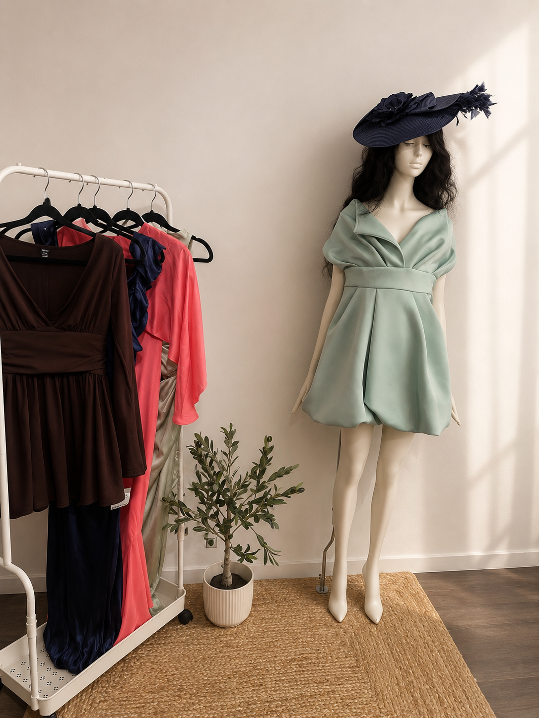 Robe asos- seconde main- porter une fois- taille 46